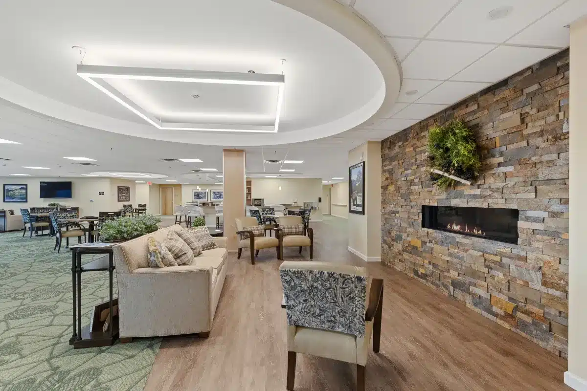Paradigm Senior Living - Community Living Room